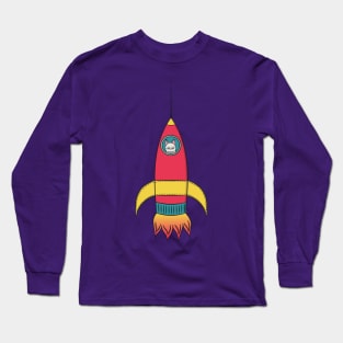 Rocket Cat Long Sleeve T-Shirt